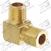 WEATHERHEAD Compression Fitting Adapter: 5/16 in OD x 1/4 in Pipe Fitting Size, Compression x MNPT (MPN 69X5X4). Key specifications — Brand: WEATHERHEAD.