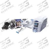 SICURIX ID Card Printer: Single-Sided Printer, Supports CR79/CR80 Card Format, 30 mil Card Thick (MPN SRX 3633-9001EDUK1). Key specifications — attr193659: SICURIX; attr1083574: CR80; attr1083579: USB; attr1083581: No Barcode Printing Included; attr1083587: Color.