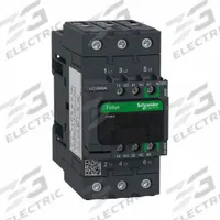 SCHNEIDER IEC Magnetic Contactor: Non-Reversing, 3 Poles, 3NO Contacts, 40 A, 24V AC/48V AC Coil (MPN LC1D40ABNE). Key specifications — Brand: SCHNEIDER; Integrated Surge Suppression: No; Nominal Coil Voltage @ 60Hz: 48V AC.