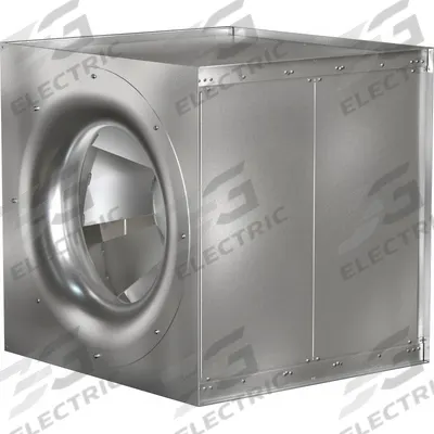 Dayton In-Line Duct Blower: 22 1/4 in Wheel, Direct Drive, Includes Drive Pack - Direct-Drive Blowers with Drive