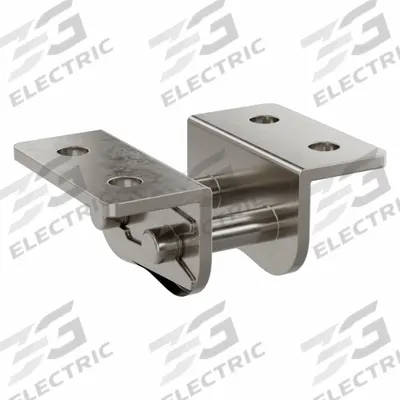 TSUBAKI Attachment Link: For Nickel-Plated Steel Roller Chains, K-2, 40, Single Strand - Attachment Links for ANSI Standard Chains