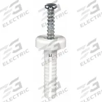 APPROVED VENDOR Anchor Rivet: 3/16 in Dia, 1 in Overall Lg, Truss, Nylon, Plain, Plastic, 5 PK (MPN 61AST18100). Key specifications — Brand: APPROVED VENDOR.