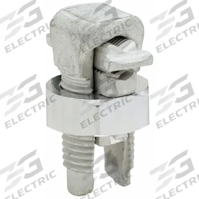 BURNDY Split-Bolt Connector: For Wire Size 2 AWG – 6 AWG, Aluminum Body Material - Split Bolts