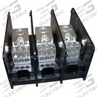 MERSEN Power Distribution Block: Open, Lug, Lug, 6 AWG – 350 kcmil For Line Side Wire Sizes (MPN MPDB67663). Key specifications — attr1361688: Surface; attr1308686: MERSEN; attr1361672: Aluminum.