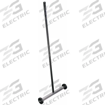 APPROVED VENDOR Magnetic Floor Sweeper: 27 in Magnet Lg, 1 in Magnet Ht - Push-Type Magnetic Sweepers