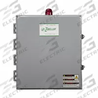 ZOELLER Pump Control Panel: Duplex, Single Phase, 200 to 230V AC, 15 to 20 A, No Switch Included, 4X (MPN 24734-0001). Key specifications — Current: 15 to 20 A; Rated Voltage: 200 to 230V AC; Alert Output: Audio; Intrinsic Safety: Not Specified Intrinsically Safe; Includes Reversing: Reversing; Dosing Schedule: Demand Dose; Brand: ZOELLER.