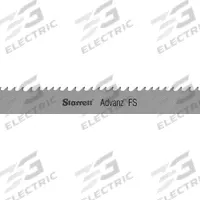 STARRETT Band Saw Blade: Carbide, Advanz(TM) FS, 14 ft 11 in, Variable Cutting Edge, 3/4 in Blade Wd (MPN 92550-14-11). Key specifications — attr1211722: 14 ft 11 in; attr1099499: 3.