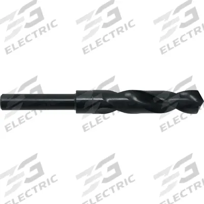 CLE-LINE Reduced Shank Drill Bit: 14 mm, 118° Point - High-Speed Steel Silver & Deming Drill Bits