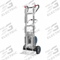 MAGLINER Stair Climber: Powered, 725 lb Cap, Dual-Loop, Aluminum, 10 in, Flat-Free, Dual-Loop (MPN NEO-HDL360U). Key specifications — Frame Type: Rounded Back; Frame Material: Aluminum; Charge Time: 4.5 hr; Brand: MAGLINER.