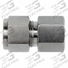BRENNAN INDUSTRIES Compression Fitting Straight: 5/16 in OD x 1/8 in Pipe Fitting Size (MPN NS2405-05-02-SS). Key specifications — Series: NS2405; Brand: BRENNAN INDUSTRIES.