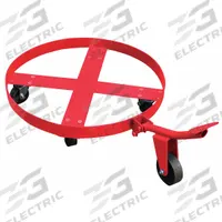 APPROVED VENDOR Drum Dolly: 900 lb Load Capacity, For 55 gal Container Capacity, Round, Steel (MPN 48J138). Key specifications — Caster/Wheel Configuration: (3) Swivel; For Container Capacity: 55 gal; Deck Shape: Round; Brand: APPROVED VENDOR.