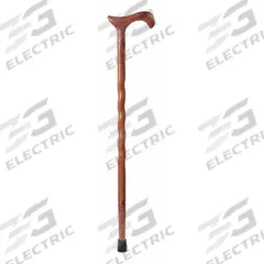 BRAZOS WALKING STICKS Walking Cane: Walking Cane, Derby-Top, Single, Wood, Rubber Bottom Tip, 34 in (MPN 502-3000-0027). Key specifications — Handle Type: Derby-Top; Includes: Rubber Bottom Tip; Color: Wood; Handle Material: Wood; Construction: Wood; Brand: BRAZOS WALKING STICKS; Product Type: Walking Cane.