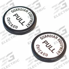 GUARDIAN EQUIPMENT Pull Knobs: 600-664R, Compatible with Guardian, Synthetic Rubber, Black, 2 PK. Key specifications — Manufacturer Part Number: 600-664R; Includes: (2) Actuating Knobs; Material: Synthetic Rubber; Compatible Mfr Part No: G1101; Part: Pull Knob; Compatible with Series: Guardian; For Use With: Faucet Eyewash.
