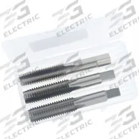 CHICAGO-LATROBE Tap Kit: M20x2.5 Metric, D7 / 6H, 4 Flute, High Speed Steel (MPN 174553)