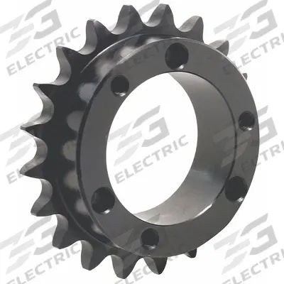 TRITAN Bushed Roller Chain Sprocket: For 35 Chain, 40 Teeth, 4.78 in Pitch Dia - Size 35 Bushed-Bore Roller Chain Sprockets