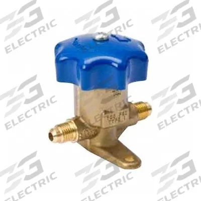 MUELLER Diaphragm Valve: 1/4 in Male Flare, Std Lg Body - Flare-to-Flare Connection Diaphragm Valves