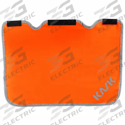 KASK Safety Helmet Neck Shade: Fluorescent Orange - Hard Hat Neck Shades