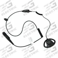 MOTOROLA Earpiece: Fits Motorola, For SL3000/XPR 3000/XPR 3000e Series, D-Ring, Push To Talk, Black (MPN PMLN6757A). Key specifications — attr921014: GCAI; attr921008: SL3000; attr921002: Yes; attr920998: PMLN6757A; attr921012: MOTOROLA.