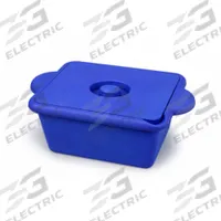 Ice Bucket with Lid: 4 L Capacity, Rectangular, Polyurethane, Blue, 6 in Overall Ht (MPN HS28724B). Key specifications — Color: Blue; Material: Polyurethane; Brand: HEATHROW SCIENTIFIC; Product Type: Ice Bucket with Lid; Shape: Rectangular.