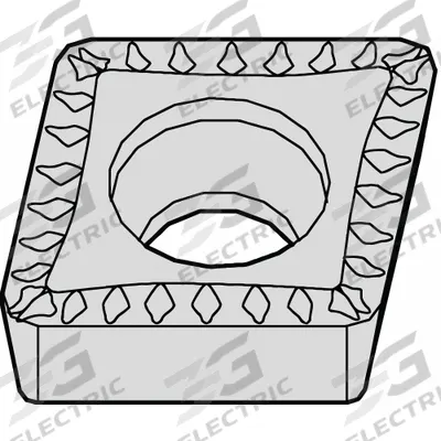 WIDIA Diamond Turning Insert: CCMT431MU - Diamond Indexable Turning Inserts