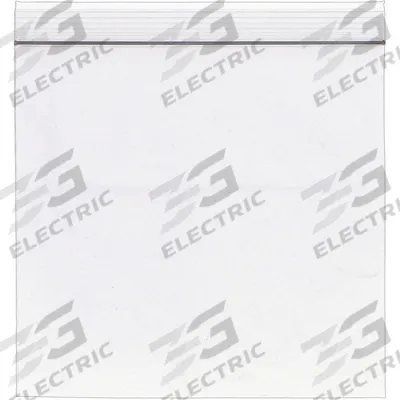 RELOC ZIPPIT Reclosable Bag: 4 mil Thick, 12 in Wd, 15 in Lg, Hang Hole Not Included - Single-Zip Reclosable Poly Bags