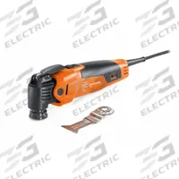 FEIN Oscillating Tool: 10,000 to 19,500, 4° Oscillation Angle, 2.1 A Current, 18 1/2 in Tool Lg (MPN MM 300 PLUS Q-START). Key specifications — attr1255112: FEIN; attr1255090: 10,000 to 19,500; attr1255081: No.