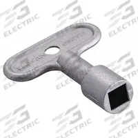 JAY R. SMITH MFG. CO Hydrant Key: 5509QT Series/5609QT Series, Aluminum, Silver (MPN 5609QT-PART03). Key specifications — Product Type: Hydrant Key; Material: Aluminum; Color/Finish: Silver; Brand: JAY R. SMITH MFG. CO.