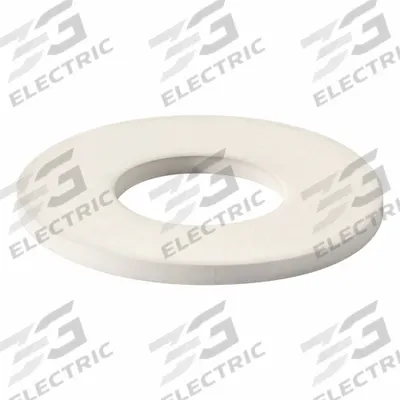 APPROVED VENDOR Sealing Washer: FDA Approved, Neoprene, White, 0.15 in Inside Dia, 7/16 in Outside Dia - Hygienic Single-Piece Sealing Washers