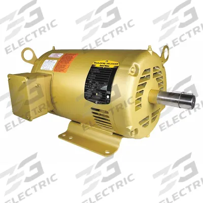 BALDOR General Purpose Motor: Rigid Base Mount, Open Drip Proof, 5 hp, 208-230/460V AC - Rigid Base 3-Phase General Purpose AC Motors