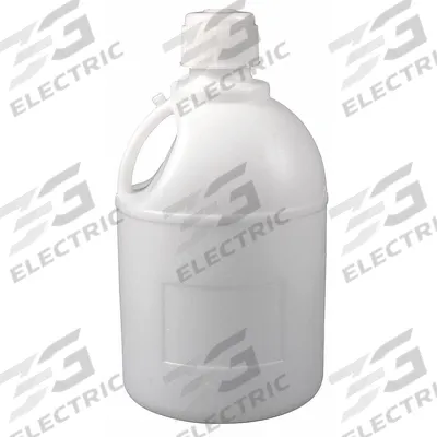 APPROVED VENDOR Carboy: 20 L Capacity - mL, 83 mm Screw Closure Size, Screw On Cap, White - Round Jugs