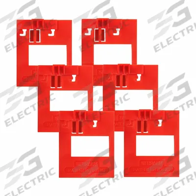 BRADY Lockout Cleat: Clamp-On, For 480/600V AC Volt - Accessories for Circuit Breaker Lockouts