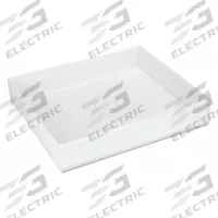 APPROVED VENDOR Lab Tray: Rectangular, HDPE, 20.98 L, 16 in Overall Lg, 20 in Overall Wd (MPN 109914). Key specifications — Brand: APPROVED VENDOR; For Use With: Bottles.