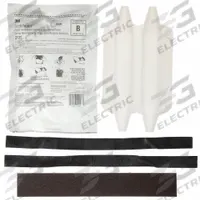 3M Splice Kit: 1,000 V Max Volt, 6 AWG – 1/0 AWG Wire Size Range (MPN 82-F1). Key specifications — Kit Includes: Abrasive Cloth; Brand: 3M.