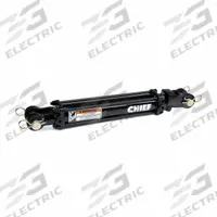 CHIEF Hydraulic Cylinder: 2 1/2 in Bore Dia., 18 in Stroke Lg, #8 SAE Port Size, 1 1/4 in Rod Dia. (MPN 211328). Key specifications — attr98892: CHIEF; attr95592: Double Acting; attr1382128: #8 SAE.
