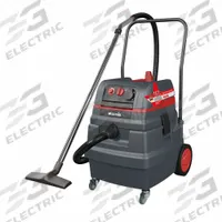 STARMIX Dust Extractor: HEPA, Dry/Wet, 6 3/5 gal Tank, 157 cfm Air Flow, 1 3/8 in Hose Dia (MPN 103464). Key specifications — attr118028: Plastic; attr118016: Yes; attr117997: STARMIX.