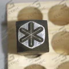 YOUNG BROS. STAMP WORKS Hand Stamp Character: Individual Character, 3/16 in Character Ht, Steel (MPN YOU-05053-*). Key specifications — Brand: YOUNG BROS. STAMP WORKS; Characters Included: Asterisk (*); Material: Steel.