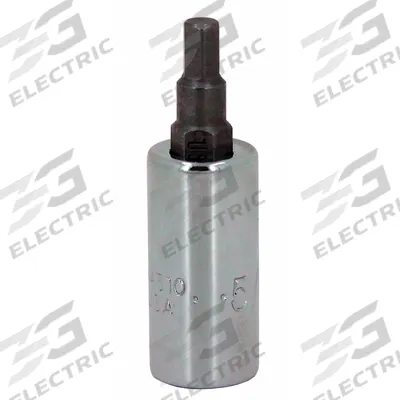 SK PROFESSIONAL TOOLS Socket Bit: 1/4 in Drive Size, Hex Tip, 4 mm Tip Size, 3 in Overall Lg - Hex Bit Sockets