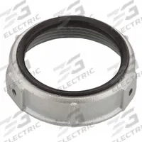 RACO Insulating Bushing: Iron, Zinc Plated, 4 in Trade Size, 15/16 in Overall Lg, Insulated (MPN 1129). Key specifications — Insulated: Yes; Brand: RACO.