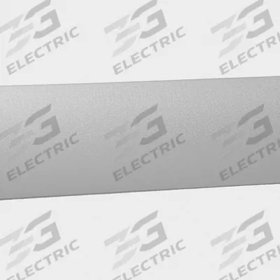 PAWLING Wall Guard: WG-7, PVC, Silver Gray, 8 in Overall Ht - PVC Crash Rails & Bumper Guards
