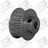DAYTON Timing Pulley: Modified Curvilinear, Fixed, For GT Timing Belt Section, For 9 mm Belt Wd (MPN 17-5P09-6FA3). Key specifications — Brand: DAYTON; Finish: Clear Anodized; For Belt Series: Powerhouse®.