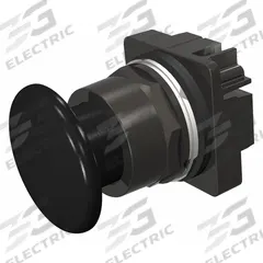 SIEMENS Mushroom Head Push Button: 30 mm, Non-Metallic, Momentary (MPN 52BM9W1). Key specifications — Action: Momentary; Brand: SIEMENS; Series: 52; Push Button Material Type: Non-Metallic.