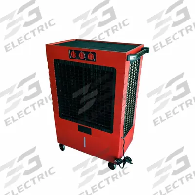 HESSAIRE Portable Evaporative Cooler: 1,600 sq ft, 5-15P, 115V AC - Portable Evaporative Coolers