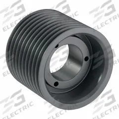 APPROVED VENDOR V-Belt Pulley: 3V530, 10 Groove, 5.3 in OD, Bushed Bore, SK, For 3V/3VX Belt Section (MPN 103V530SK). Key specifications — Pulley Industry Number: 3V530; Pitch Diameter: 5.3 in (3V); For Belt Section (broad, with similar types): 3V or 3VX.