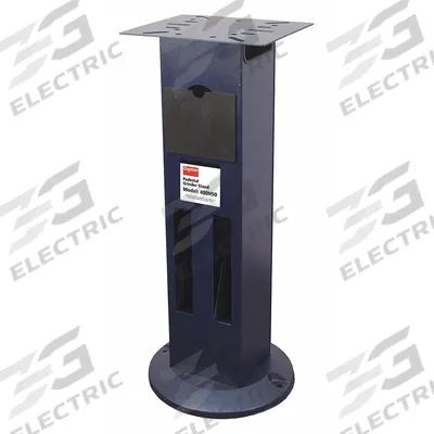 Dayton Bench Grinder Stand: 10 in W x 13 1/2 in L Base (MPN 400H50) - Stands for Bench & Pedestal Grinders