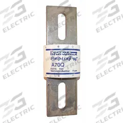Semiconductor Fuse: A70Q Series, Fast-Acting, 600 A, 700 V AC, 650 V DC DC Volt Rating (MPN A70Q600-4). Key specifications — Series: A70Q; Brand: MERSEN; Voltage Type: AC/DC.