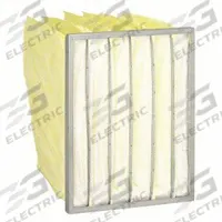 GRAINGER Pocket Air Filter: 24 in x 20 in x 15 in, MERV 15, Yellow, Synthetic, 6 Pockets (MPN 911TD7). Key specifications — Display Sell UOM: EA; Brand: GRAINGER; Media Material: Synthetic; Performance Rating: MERV 15.