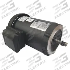 DAYTON General Purpose Motor: C-Face Mount, Totally Enclosed Fan Cooled, 1/3 hp, 230/460V AC (MPN 4THW4). Key specifications — Brand: DAYTON; Nameplate Voltage @ 60 Hz: 230/460V AC; Full Load Current @ 60 Hz: 1.45/0.723 A; Nameplate RPM @ 60 Hz: 1,140 RPM; Motor Enclosure: TEFC.