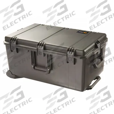 PELICAN Protective Case: 18 in x 29 in x 13 3/4 in Inside, No Foam, Black, Mobile - Impact-Resistant Suitcase-Style Cases