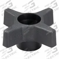 INNOVATIVE COMPONENTS Hand Knob: 4 Point, Plastic, 3/8" Thread, 2.46 in Dia (MPN GNH3-HEX4P7----). Key specifications — attr1038305: INNOVATIVE COMPONENTS.