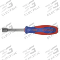 WESTWARD Hollow Round Shank Nut Driver: Straight, Metric, Without Magnetized Tip, Std, 3 in Shank Lg (MPN 401K81). Key specifications — attr1214485: Round; attr1214505: WESTWARD.